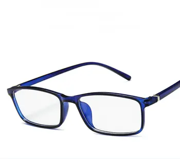 Анти-Синя Светлина Очила Блокиращ Филтър квадратни Компютърни Очила на Мъже, Жени на Супер Лесно Рамки за Очила Прозрачни Розови Очила 2