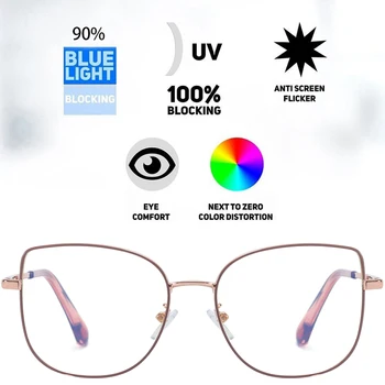 Swanwick поляризирани слънчеви очила с клипсой, оптични рамки, квадратни сини светозащитные очила за жени, розови метални сиви Летни улични 2