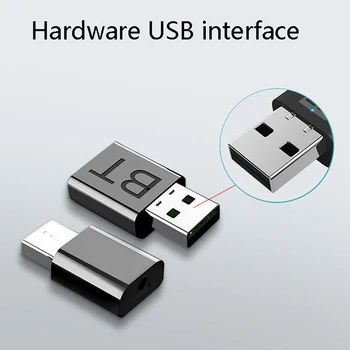 USB Безжична Bluetooth 5,0 Приемник Предавател Адаптер Музикални Колона 3.5 мм AUX Кола Стерео Аудио Адаптер За ТЕЛЕВИЗИЯ Слушалки 2