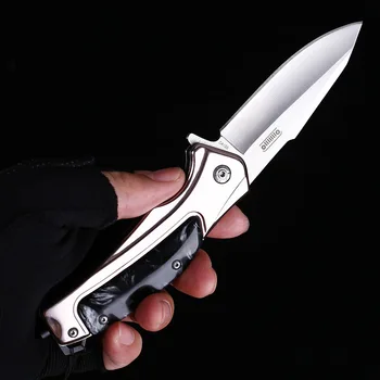 Открит Тактически Ловен Джобен Сгъваем Нож За Оцеляване На Открито Многофункционален Походный Нож За Самозащита В Дивата Природа 1