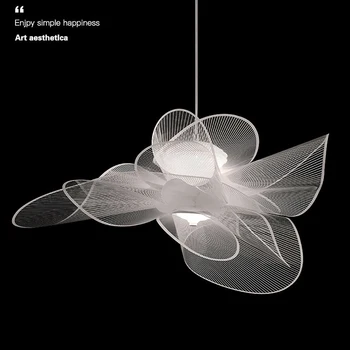 Полилей 2022 Нова Тенденция Скандинавски Романтична Форма на Цвете Дизайн Полилей, Висящ Лампа за Зала Декоративна Лампа 1