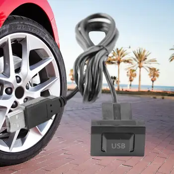USB Аудио Кабел, Адаптер, CD Плейър, Радио, Кабелна Тел за VOLKSWAGEN Passat Golf GTI Tiguan, Audi Skoda 1