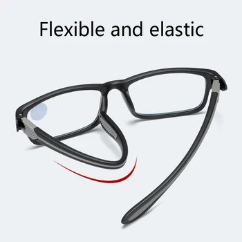Seemfly TR90 Очила За четене, За Мъже, За Жени, Спортни Анти Синя Светлина Очила за Далекогледство Компютърни Очила с Диоптриями от + 1.0 до + 4,0 2