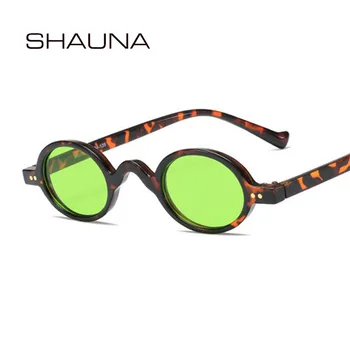 ШОН Старинните Малки Овални Слънчеви Очила Дамски Модни Нитове Оптични Очила, Рамки за Очила 1