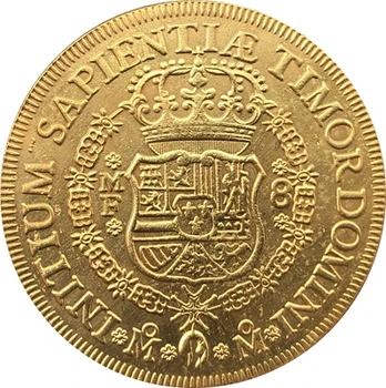 Португалия 1737 8 Эскудо или копие от монети на Филип V 2