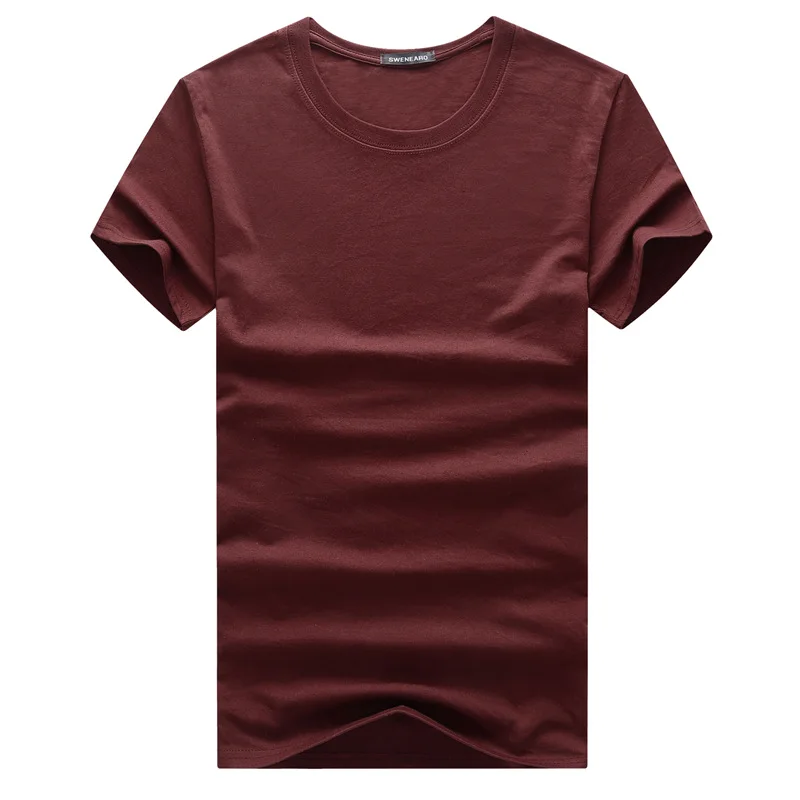 5756-R-Мъжки пролетно-лятна нова ежедневни свободна тенденция тениска от див памук с цветни букви и къси ръкави, топ Изображение 1