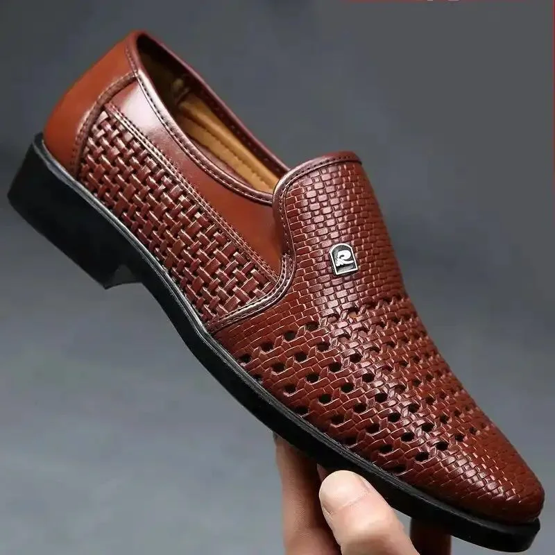 мъжки бели модела обувки, мъжки италиански обувки, прическа от естествена кожа, Отворете официалната обувки, мъжки класически zapatos ал hombre 635 Изображение 1