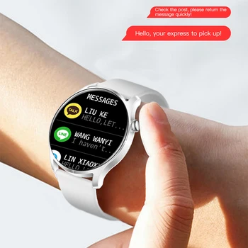 Xiaomi Умни Часовници За Жени Сензорен Екран Спортни Водоустойчив Сърдечната Честота Фитнес Тракер, Bluetooth Smartwatch За Мъже За Ios И Android Телефон 2
