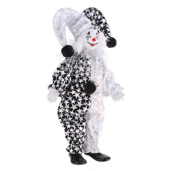 23 см Забавен Човек-Клоун, Облечен В Дрехи, Фигура Кукла, Играчка, Украса За Парти 1