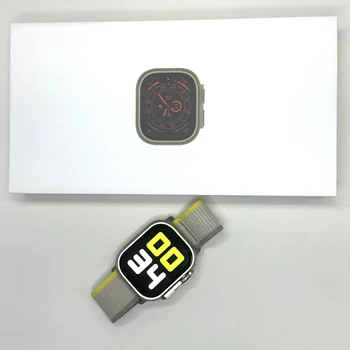 H11 Ултра Смарт Часовника 49 мм Серия 8 1:1 Калъф NFC Температурата на Титан Сплав Мъжки Спортни Умен Часовник IP68 Водоустойчив Bluetooth Предизвикателство 2