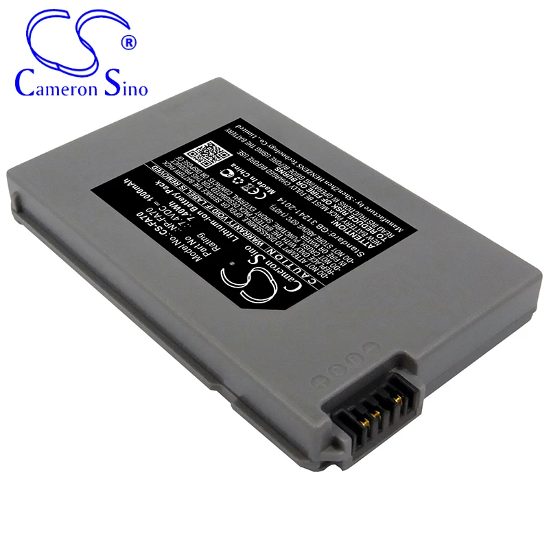 CameronSino Батерия за Sony DCR-HC90ES DCR-HC90 DCR-HC90E DCR-PC1000S DCR-DVD7 е подходящ за цифрови фотоапарати Sony NP-FA70 Батерии 7,40 В Изображение 2