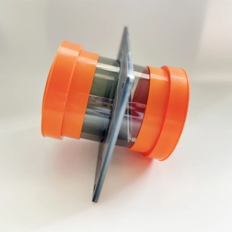 Обратен клапан, включително вентилатор LX клапан смукателна вентилация за баня Обзавеждане за защита от неоторизиран достъп с диаметър 100 или 110 мм Изображение 2