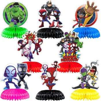 Spider-man и Неговите Невероятни Приятели Тематичен Комплект Бижута във формата на Сот, Вечерни Украса За Рожден Ден, Възрастните Сватбени Подаръци за Момичета и момчета изненади 1