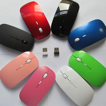 Оригиналната Преносима USB Мини-Мишка с Резолюция 1600 dpi, Безжична Мишка, Ергономична Оптична Детска Мишката Sem Fio За PC, Лаптоп Pro Gamer 1