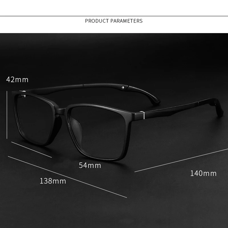 UVLAIK Ultralight TR90 Рамки За Очила Мъжки Спортни Гъвкави Регулируеми Ухото Куки Лещи За Очила Настройват Късогледство Рецептурное Стъкло Изображение 3