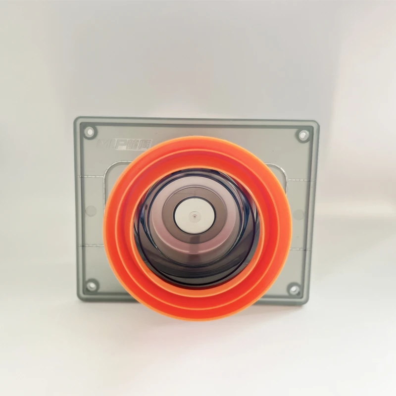 Обратен клапан, включително вентилатор LX клапан смукателна вентилация за баня Обзавеждане за защита от неоторизиран достъп с диаметър 100 или 110 мм Изображение 3