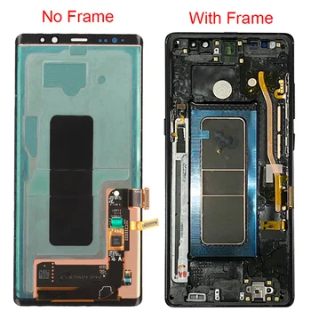 Нов Оригинален LCD дисплей N950F За Samsung Galaxy Note 8 с Рамка Super AMOLED Note 8 SM-N950A N950U резервни Части за сензорен LCD екран 2