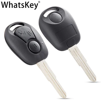 WhatsKey 2 Бутона На Дистанционното На Ключа Калъф За SsangYong Actyon Kyron Rexton Режисьорски Празен Взаимозаменяеми Ключодържател Калъф За Автомобилни Ключове 2