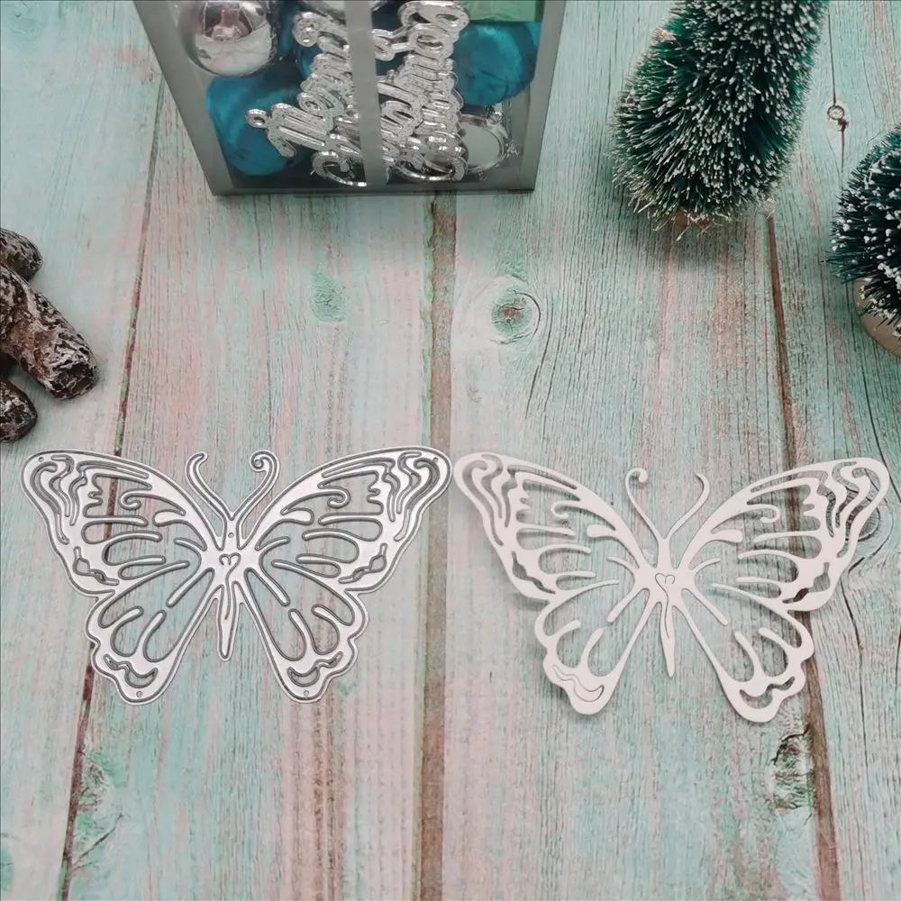 3D пеперуда-метална щанцоване САМ албуми за изрязване на хартиени КАРТИЧКИ декоративно изкуство и занаяти полагане на режещи удари НОВ 2021 Изображение 4