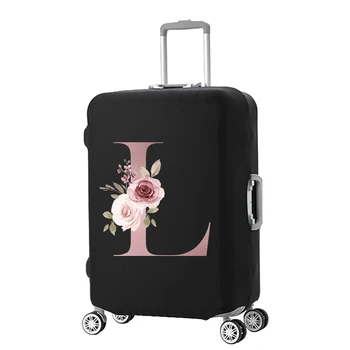 26 Розови букви Защитник на капака на куфара Прахоустойчив, Устойчив на надраскване Калъф за багаж се Прилага за аксесоари за куфари 18 
