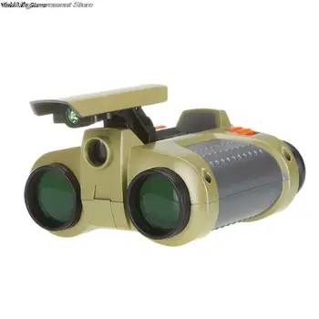 1бр Нощно Виждане Гледане на Наблюдение Шпионски Очите Бинокъл Поп Светлинна Инструмент 4x30 мм 2