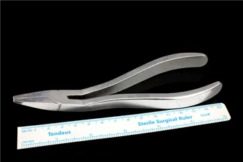Ортопедичен медицински инструмент титанов клещи за огъване на плочи устройство за свиване на лакътя ръка, крак, ребро костно плоча формираща бендер клещи АД 2