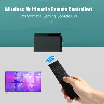За Sony Playstation 4 Ултра-2,4 G Безжичен Мултимедиен дистанционно управление за игралната конзола PS4 DVD Видео дистанционно Управление 2
