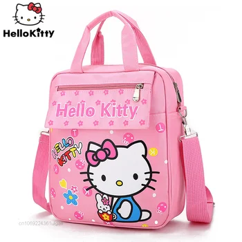 Sanrio Hello Kitty Красиви Чанти Детски Мультяшные Малки Раници Y2k Студентски Чанти В Корейски Стил За Момичета, Градинска Нова Чанта-Месинджър