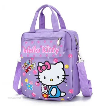 Sanrio Hello Kitty Красиви Чанти Детски Мультяшные Малки Раници Y2k Студентски Чанти В Корейски Стил За Момичета, Градинска Нова Чанта-Месинджър 2