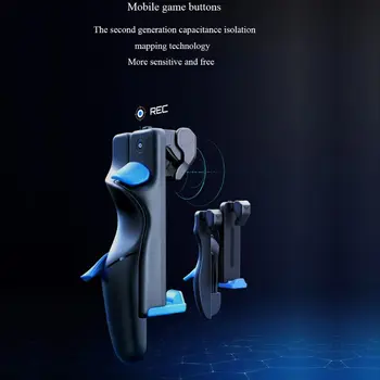 Бутон Мобилни Игри Flydigi Trigger 2 поколения, за PUBG COD Помощен Шестипальцевый Артефакт iOS Android Автоматичен Пистолет под Налягане 2