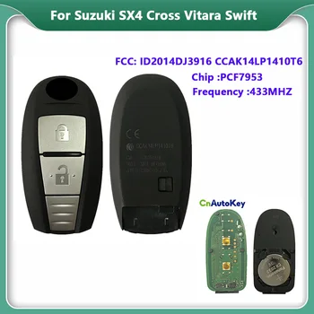 CN048002 Suzuki Дистанционно ключ PCF7953 (HITAG3) чип FCC ID 2014DJ3916 CCAK14LP1410T6 с 433 Mhz 1