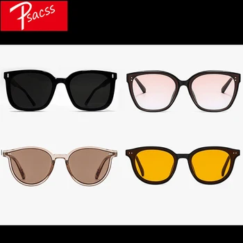 Psacss 2022 Поляризирани/Неполяризованные Слънчеви очила Дамски/Мъжки Реколта Луксозни Маркови Дизайнерски Модерни Слънчеви Очила, Дамски Oculos De Sol 2