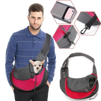 ДОМАШНИ любимци puppy переноска за коте раница открит пътуване куче чанта окото Оксфорд единична комфорт прашка чанта Пазарска чанта 1