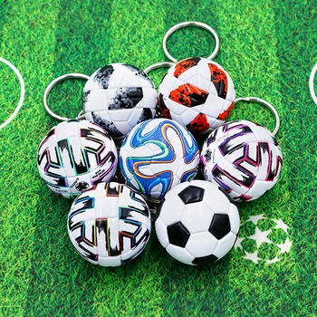 3D Спортни Футболни Ключодържатели, Сувенири от Изкуствена Кожа Ключодържател за Мъже Футболни Фенове Ключодържател Висулка Подаръци Бойфренду 1