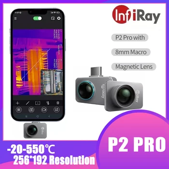 InfiRay P2 Pro Мобилен Телефон Инфрачервен Тепловизор Промишлен Тест Пол Нагревательная Тръба Печатна Платка Температурна Топлинна Камера 1