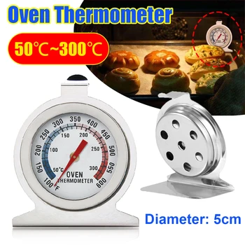 300 ° C Термометър За Фурна От Неръждаема Стомана, Мини на Циферблата, Термометър за Измерване на Температурата, Хляб, Храна, Месо, барбекю, Термометър, Кухненски Инструмент За Готвене 1