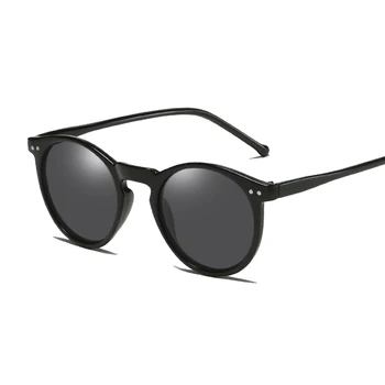 Модни Цветни Поляризирани Очила Дамски Мъжки Реколта Кръгли Слънчеви Очила Нюанси Дамски Луксозни Маркови Дизайнерски Черни Oculos 2