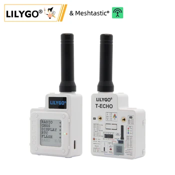 LILYGO® TTGO Meshtastic T-Echo Suzan SX1262 Безжичен Модул 433/868/915 Mhz NRF52840 1,54 Електронна хартия GPS RTC NFC BME280 за Arduino 1